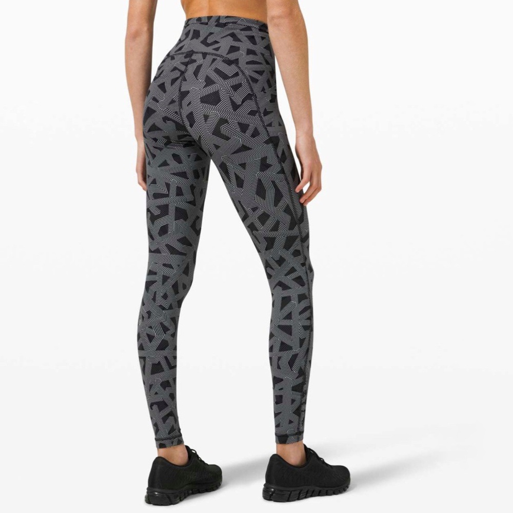Lululemon | Swift Speed High-Rise Tight 28" Textured Labyrinth Black Light Cast
